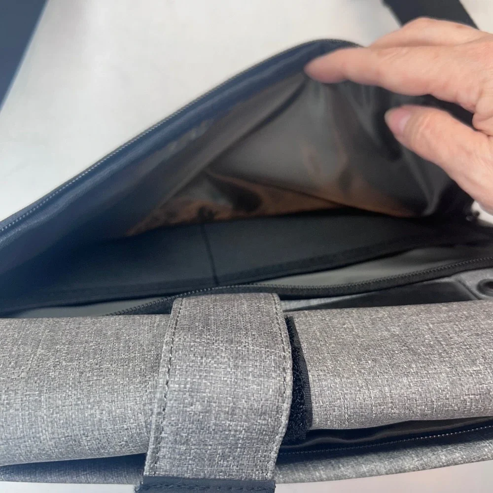NIID Urbanature Radiant Urban Sling Bag Unisex Grey Techwear‎ Crossbody